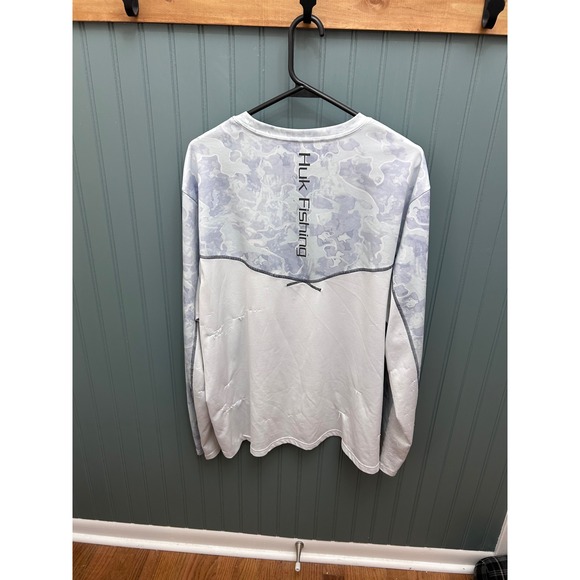 HUK Performance Fishing Long Sleeve Shirt XL Mens Lot Of 4 Camo - Picture 11 of 16